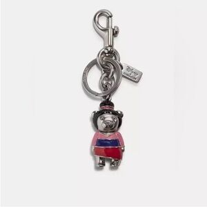Coach x Disney Mulan Bear Bag Charm Key Holder